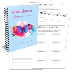 Abundance - Printable Canva PLR Journal