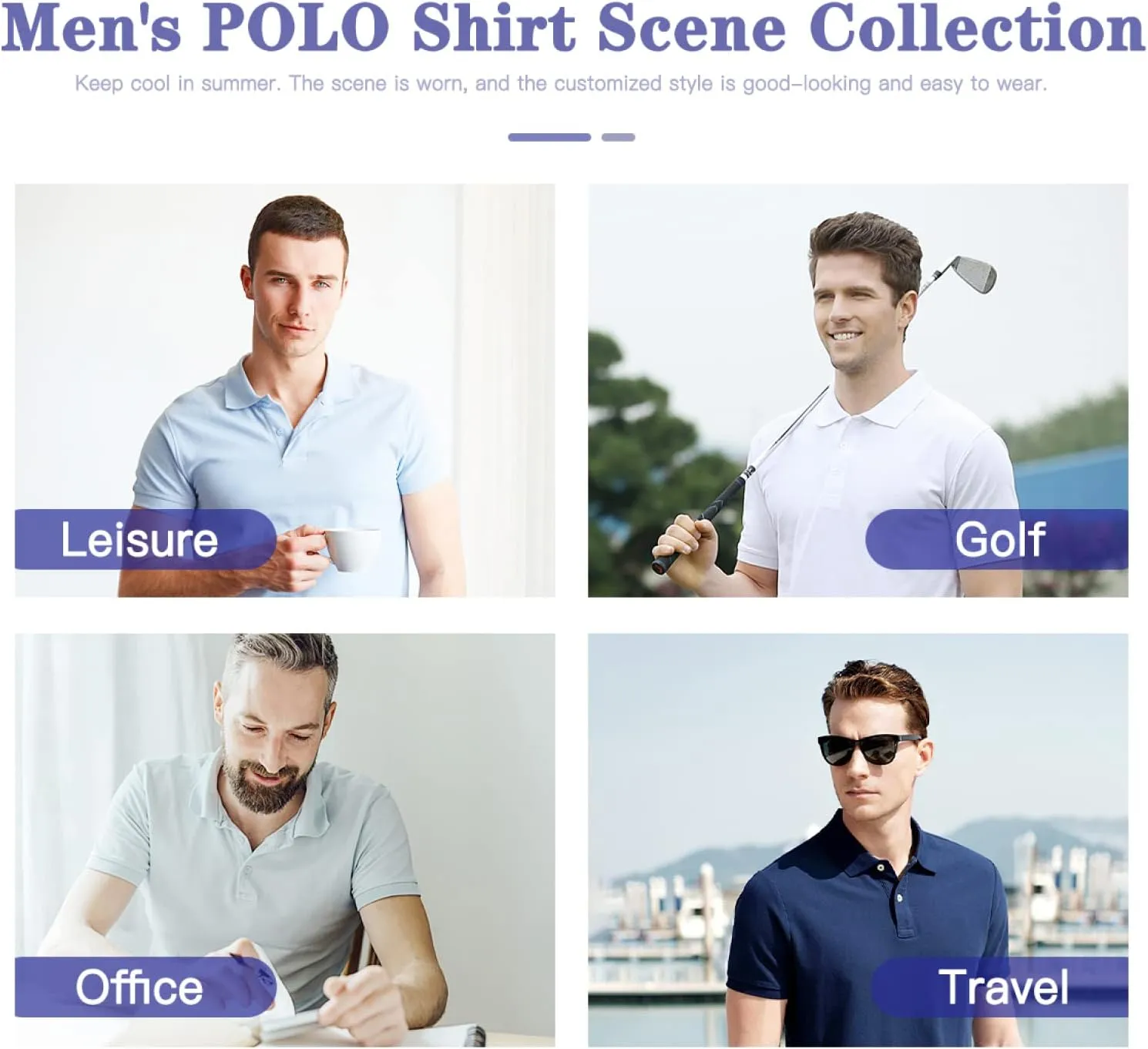 Custom Polo Shirts Bulk for Men Women Personalized Polo Shirts with Logo Name Picture for Business Print Work Shirt