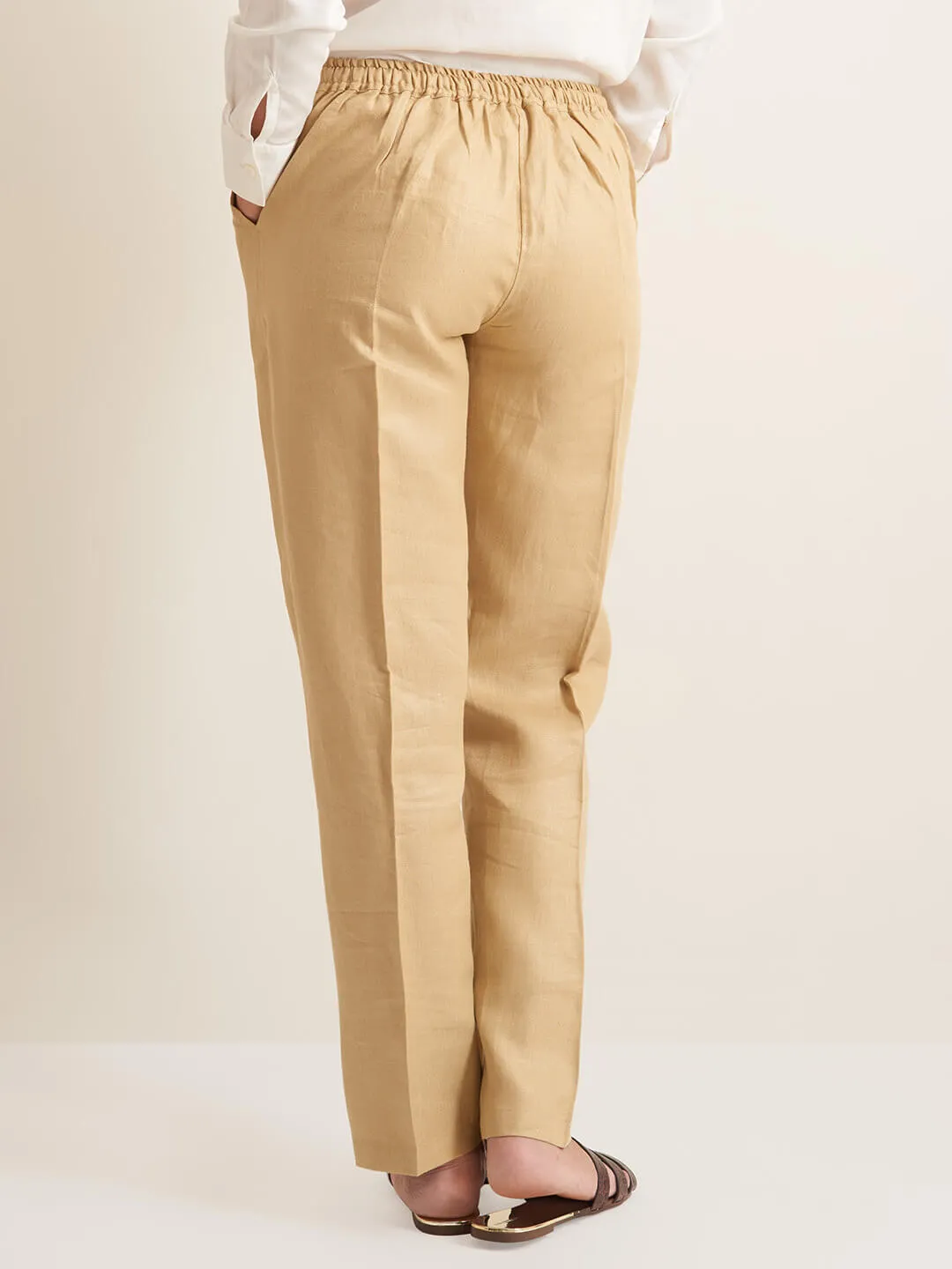 Herringbone Linen pant