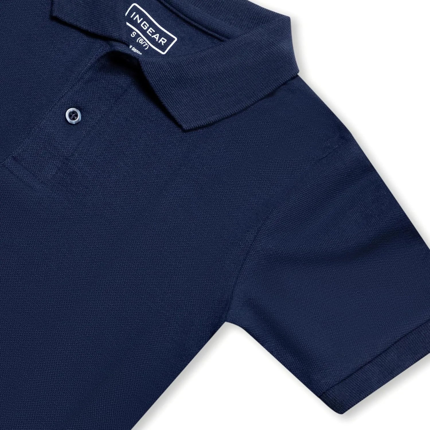 INGEAR Boys Short Sleeve Polo Shirt for School Uniform & Casual Wear