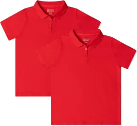 INGEAR Boys Short Sleeve Polo Shirt for School Uniform & Casual Wear