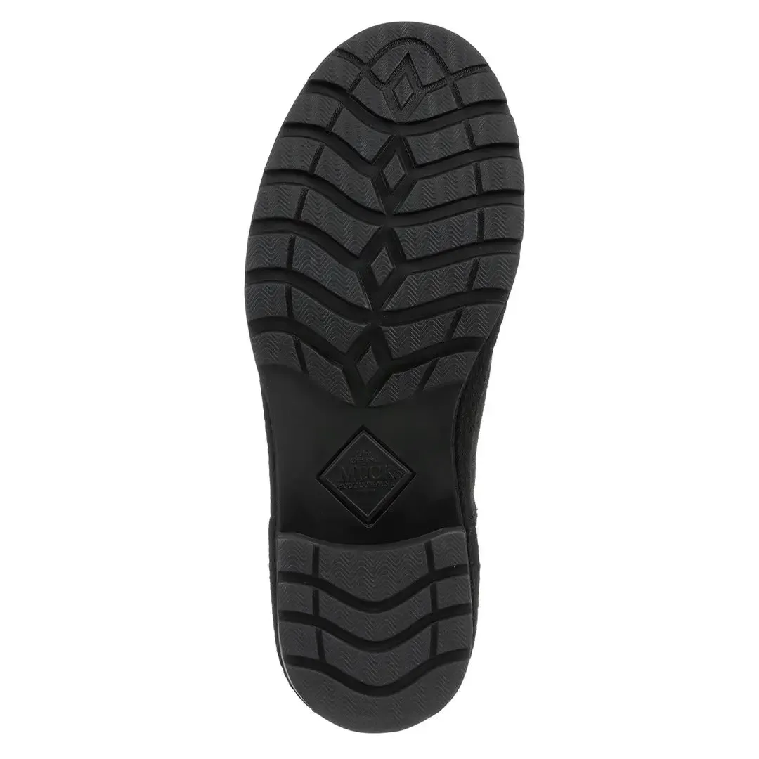 Liberty Perforated Leather Boots - Black by Muckboot