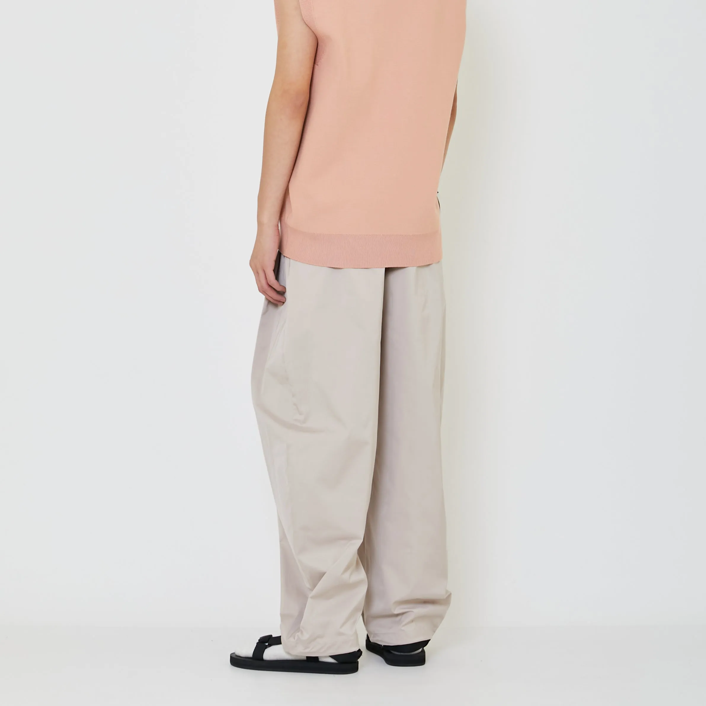 Men Nylon Pants - Light Khaki - SM2401019A