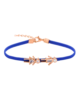 Mini Me Cord Bracelet - 18K Rose Vermeil