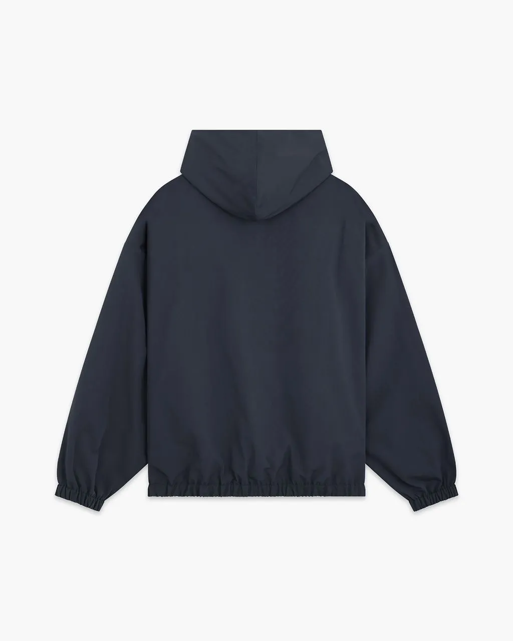 Navy Mens Track Hoodie Zip-Up