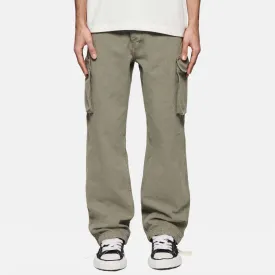 Purple Brand Vintage Green Military Canvas Cargo Pants