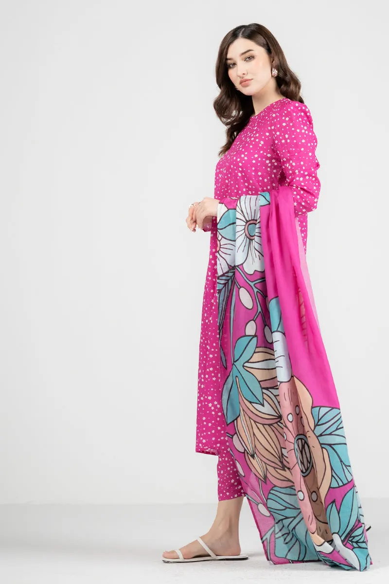 Unstitched Spring Vol 01 '24 - Retrospect 3 Piece